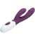 BUTTERFLY KISS VIBRATORE RABBIT E STIMOLATORE PUNTO G VIOLA