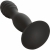 Calexotics - ribbed anal stud - plug anal - negro