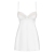 OBSESSIVE 871-CHE CHEMISE AND THONG WHITE nº6