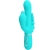 CAMMY 4 EN 1 VIBRATEUR MULTIFONCTION TRIPPLE RABBIT BLEU