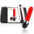 CHIC DESIRE -  VIBRATEUR RECHARGEABLE ROUGE A LÈVRES NOIR/ O