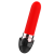 CHIC DESIRE -  VIBRATEUR RECHARGEABLE ROUGE A LÈVRES NOIR/ O