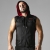 GILET LOOK AT HARDER HOODY ROUGE LOCKER GEAR nº6