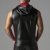 COLETE MASSIVE RUDE HOODY VERMELHO LOCKER GEAR nº1