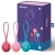 STRENGTHENING BALLS 3 PIECE SET SATISFYER COLOURED nº11