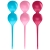 CONJUNTO DE 3 BOLAS BEN-WA V BALLS SATISFYER COLORIDAS nº3