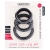 ROUND COCK RING SET BLACK nº3