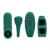 SET DI PROIETTILI CON 4 ACCESSORI LOVE' (S)EXPLORE VERDE LOV