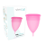 COUPE MENSTRUELLE  TAILLE L ROSE SILICONE FDA