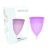 COPPA MENSTRUALE  TAGLIA S COLORE VIOLA SILICONE FDA