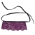 CORSET - CON TANGA Y ANTIFAZ NEGRO Y LILA S/M nº3