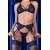 CR 4468 SET QUATTRO PEZZI BLU E NERO L/XL nº5