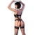 CR 4625 SET QUATTRO PEZZI CROTCHLESS NERO M nº8