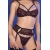 CR 4698 SET QUATRE PIÈCES ROUGE & NOIR XL nº7