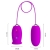 VIBRATORE RICARICABILE DAISY DUAL EGG VIOLA nº5