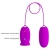 VIBRATORE RICARICABILE DAISY DUAL EGG VIOLA nº6