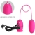 DAISY HUEVO VIBRADOR + LENGUA ESTIMULADORA DE CLÍTORIS ROSA