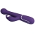 VIBRADOR COELHO DEJON 3 EM 1 MULTIFUNO ROXO nº4