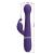 VIBRADOR COELHO DEJON 3 EM 1 MULTIFUNO ROXO nº7