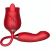 VIBRATEUR DE FLEUR DELIGHT & BUMPING AVEC LANGUE ROUGE n