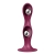 DILDO CINETICO DOUBLE BALL-R  WEIGHTED DILDO ROSSO SATISFYER