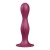 DILDO CINETICO DOUBLE BALL-R  WEIGHTED DILDO ROSSO SATISFYER