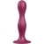 DILDO CINETICO DOUBLE BALL-R  WEIGHTED DILDO ROSSO SATISFYER