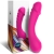 DILDO VIBRADOR PUNTO G SILICONA FUCSIA