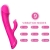 GODE VIBRATEUR LAPIN SILICONE FUCHSIA