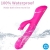 GODE VIBRATEUR LAPIN SILICONE FUCHSIA nº2