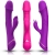 GODE VIBRATEUR LAPIN SILICONE FUCHSIA nº4