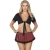 COSTUME SEXY DA SCUOLA CON TOP L/XL