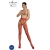 COLLEZIONE ECO BODYSTOCKING ECO S008 ROSSO