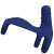 ANEL VIBRANTE ELISH COM EXTENSO AZUL nº1