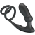 EMONI ANILLO PENE + PLUG ANAL 12 VIBRACIONES NEGRO nº1