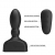 Estimulador Anal Harriet Inflable USB Silicone Negro nº10