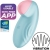 STIMULATEUR TROPICAL TIP CONNECT APP BLEU SATISFYER