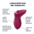 EXCITERRR VIBRADOR LAY-ON CLÍTORIS BERRY nº13