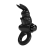 ANNEAU VIBRATEUR EXCITANT RABBIT 10 VIBRATIONS NOIR