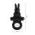 ANNEAU VIBRATEUR EXCITANT RABBIT 10 VIBRATIONS NOIR nº7