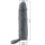 FUNDA DE PENE DE PIEL REALÍSTICA GRIS OSCURO nº4