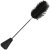 FUSTA CON PLUMA LOVE NEGRO 56CM