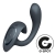 G FOR GODDESS 1 VIBRATORE CONIGLIO GRIGIO SCURO