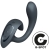 G FOR GODDESS 1 VIBRATORE CONIGLIO GRIGIO SCURO nº6