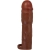 GERD FUNDA PARA PENE CON EXTENSIÓN DE 7.6 CM MULATO nº1