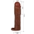 GERD FUNDA PARA PENE CON EXTENSIÓN DE 7.6 CM MULATO nº5