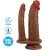GORAN DOPPIO DILDO REALISTICO NATURALE MULATO nº3