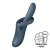 HEAT FLEX 4 VIBRADOR EFECTO CALOR 12 VIBRACIONES GRIS