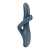 HEAT FLEX 4 VIBRADOR EFECTO CALOR 12 VIBRACIONES GRIS nº1