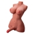 LINDO LADY BOY TORSO FEMININO COM DILDO COM VIBRAÇÃO E IMPUL